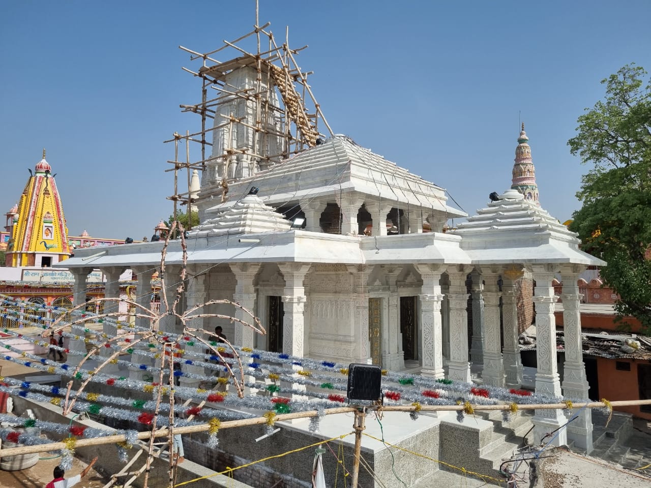 Shree Radhe Krishna Mandir Baran Rajasthan Agariya Marble Temple Construction
