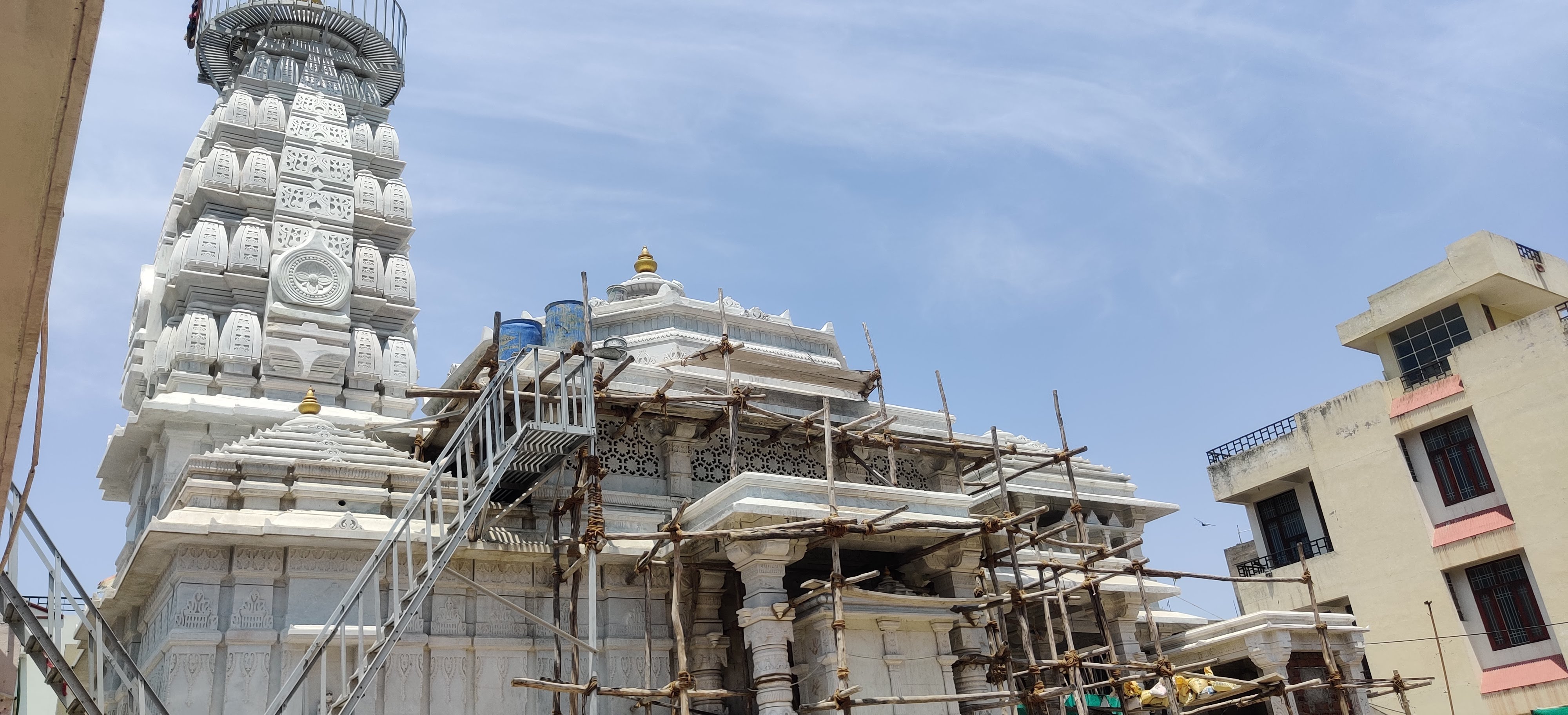 Shree Shwetambar Jain Temple Jaipur Rajasthan Makrana Marble Jain Temple Builders