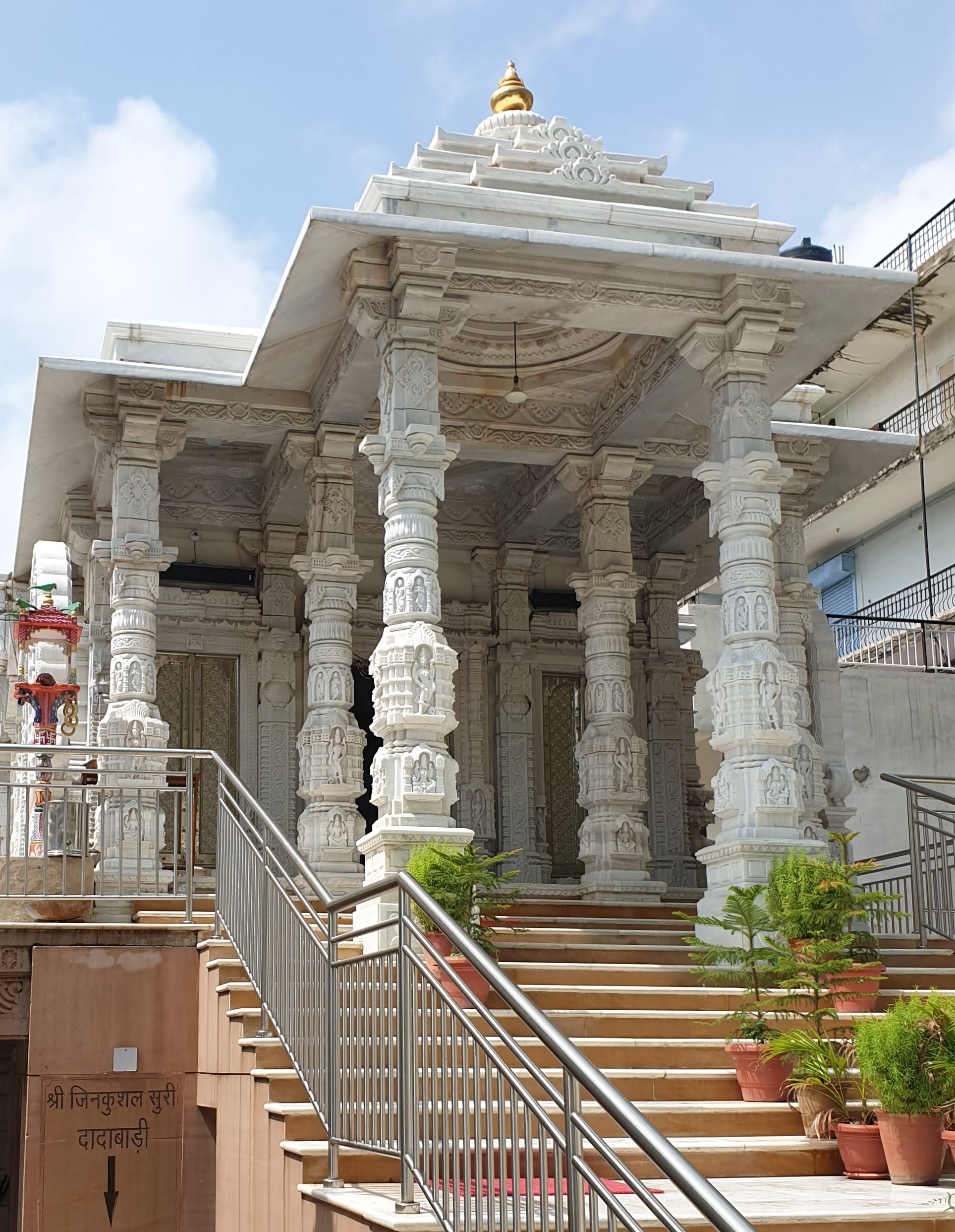 Shree Shwetambar Jain Mandir Jaipur Rajasthan Makrana White Marble Temple Builders